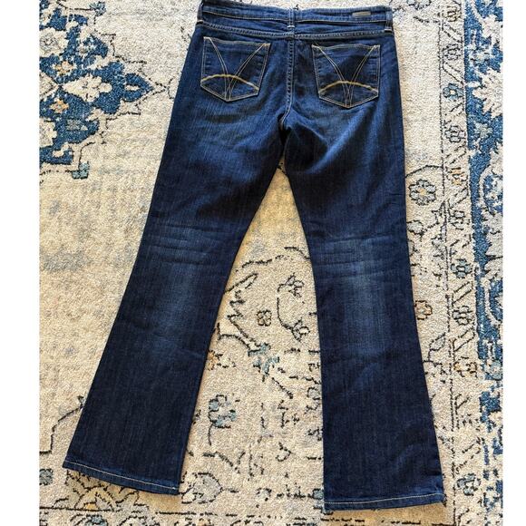 Kut from the Kloth Farrah Bootcut Jeans - Women's Size 6 dark wash casual - Picture 2 of 7
